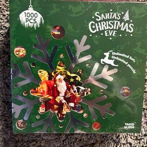 Santa Claus Jigsaw Puzzle 1000 Pieces (New)